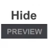 [OzzModz] Remove Preview Button In Editor